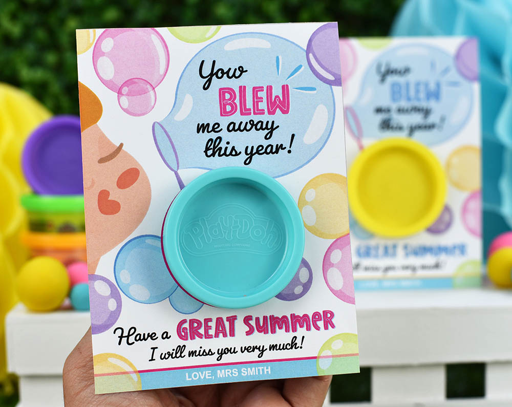 summer play doh holder class gift summer play doh holder class gift